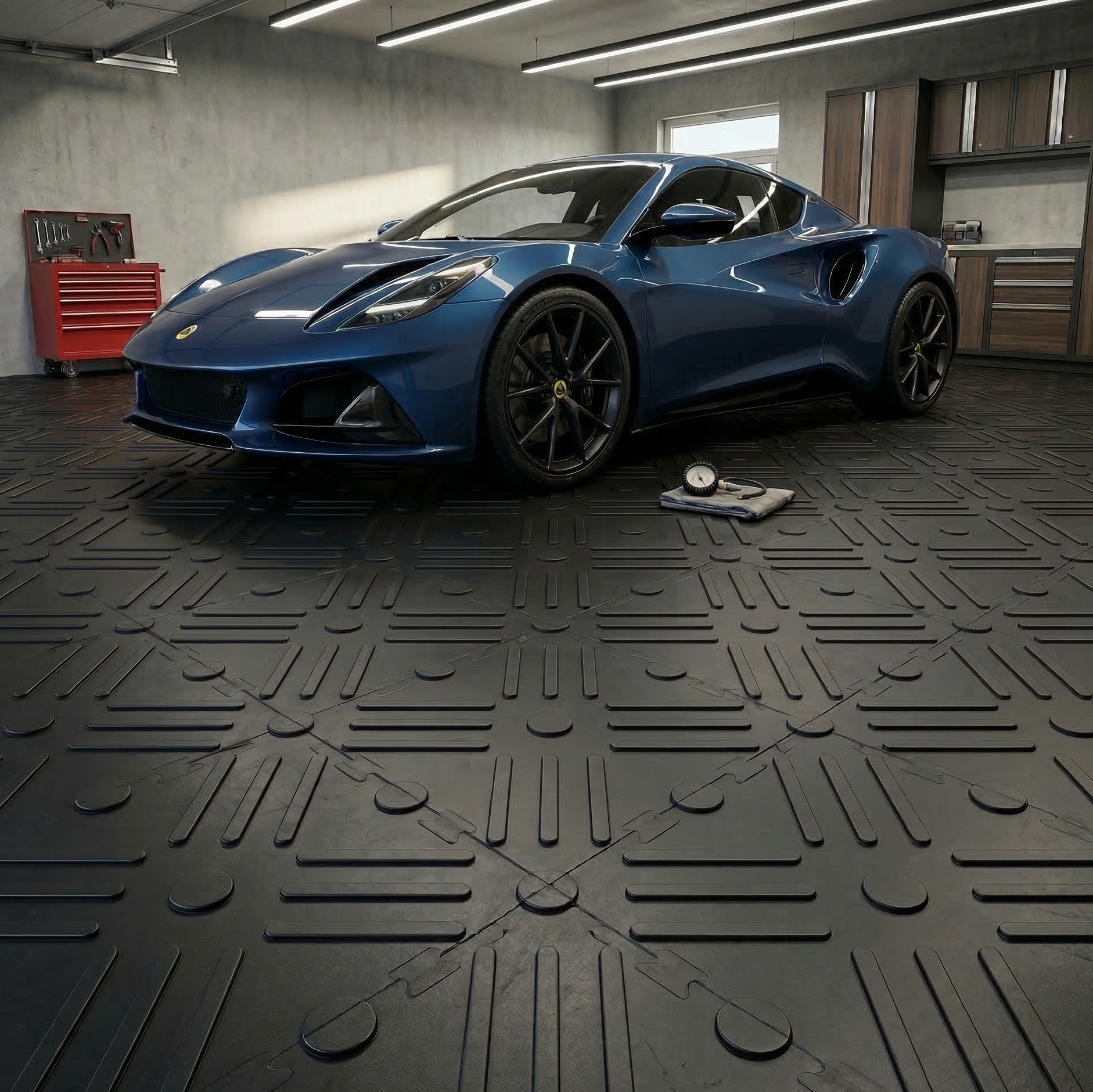 Revêtement de sol en dalles de garage VALT